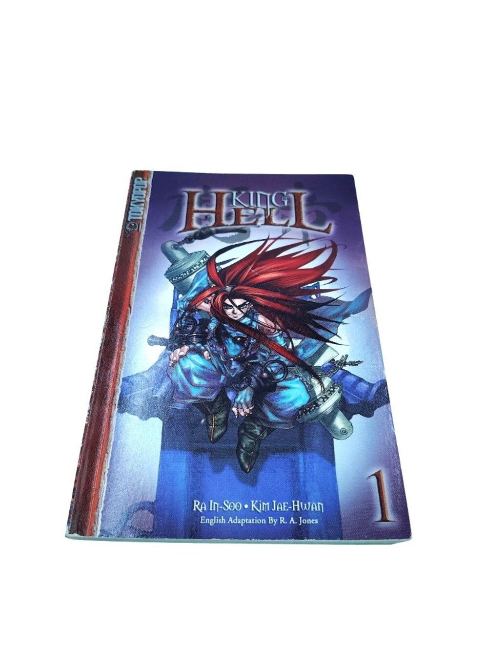 King of Hell Vol 1 TokyoPop Manga Graphic Novel Ra In Soo Kim Jae Hwan
